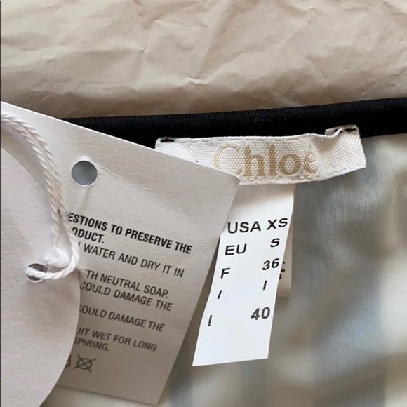 NWT CHLOE 2 pc Bathing suit/Swimsuit Bikini 40 IT - Picture 12 of 16